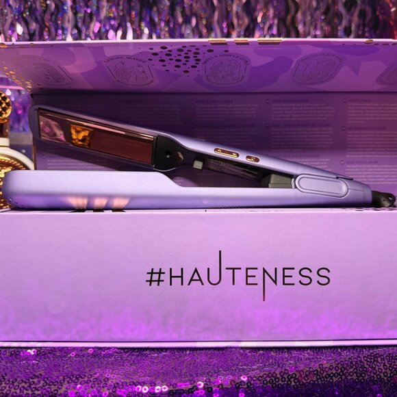 hauteness Other - HAUTENESS 2inONE Digital Rose Gold Titanium Straightener Purple